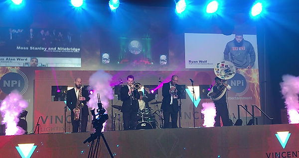 Revolution Brass Band at NPi Entertainment Launch Party